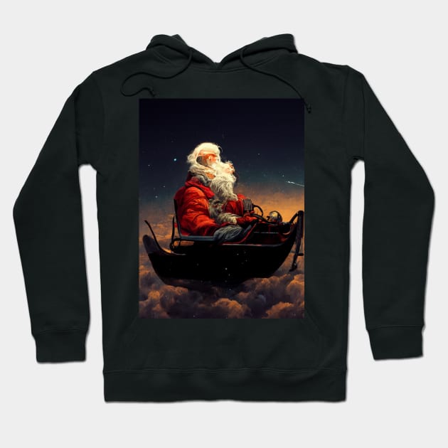 Santa Claus Hoodie by Kit'sEmporium